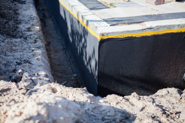 Professional Waterproofing technician working in Cedar, MN